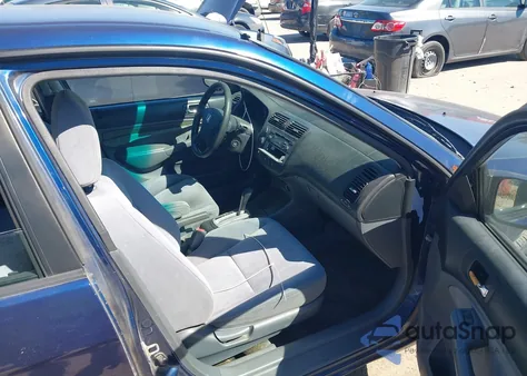 2003 Honda Civic Lx из США, поврежденный, VIN 2HGES16523H538323